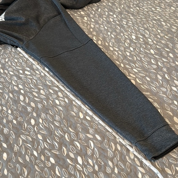 ADIDAS Grey Hooded Sweatshirt with Iconic Logo, size Large - Picture 7 of 12